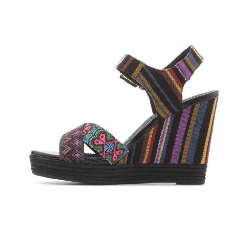 Buty na koturnie Geox W D82P6G 000AW C0042