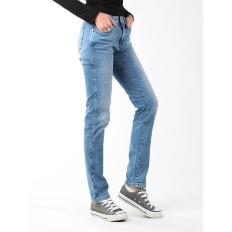 Jeansy Wrangler Boyfriend Best Blue W W27M9194O