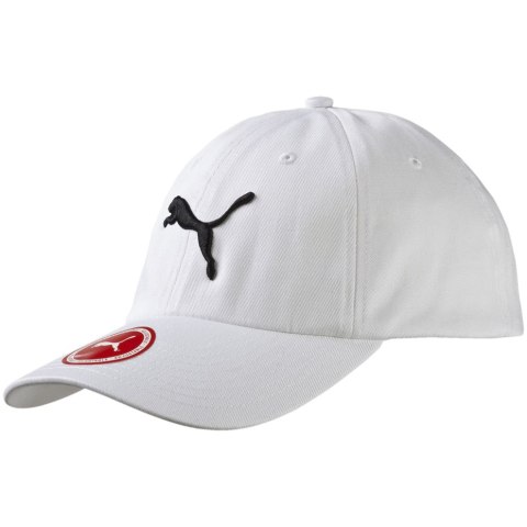 Czapka z daszkiem Puma Essential Cap Big Cat biała 052919 02 Czapka z daszkiem Puma Essential Cap Big Cat biała 052919 02
