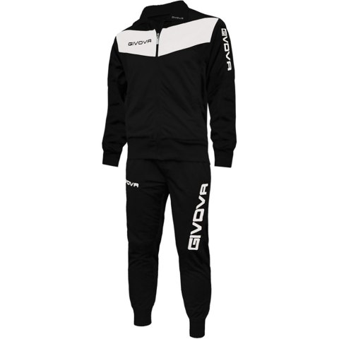 Dres Givova Tuta Visa czarno-biały TR018 1003 Dres Givova Tuta Visa czarno-biały TR018 1003