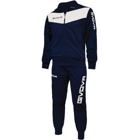 Dres Givova Tuta Visa granatowo-biały TR018 0403 Dres Givova Tuta Visa granatowo-biały TR018 0403