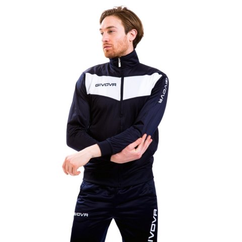 Dres Givova Tuta Visa granatowo-biały TR018 0403 Dres Givova Tuta Visa granatowo-biały TR018 0403