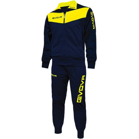 Dres Givova Tuta Visa granatowo-żółty TR018 0407 Dres Givova Tuta Visa granatowo-żółty TR018 0407
