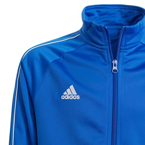 Bluza dla dzieci adidas Core 18 Polyester Jacket JUNIOR niebieska CV3578