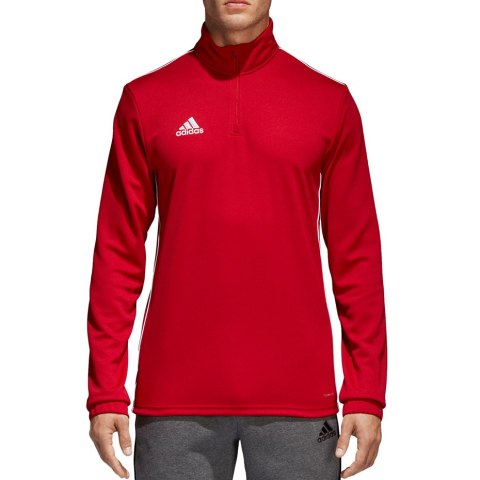 Bluza męska adidas Core 18 Training Top czerwona CV3999 Bluza męska adidas Core 18 Training Top czerwona CV3999