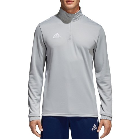 Bluza męska adidas Core 18 Training Top szara CV4000 Bluza męska adidas Core 18 Training Top szara CV4000
