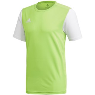 Koszulka dla dzieci adidas Estro 19 Jersey JUNIOR limonkowa GH1663