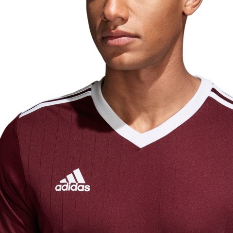 Koszulka dla dzieci adidas Tabela 18 Jersey JUNIOR bordowa CE8945/CE8926