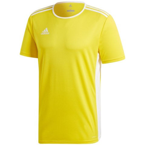 Koszulka męska adidas Entrada 18 Jersey żółta CD8390 Koszulka męska adidas Entrada 18 Jersey żółta CD8390