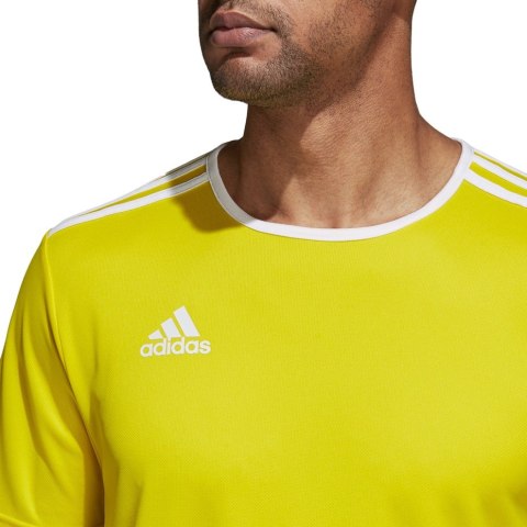 Koszulka męska adidas Entrada 18 Jersey żółta CD8390 Koszulka męska adidas Entrada 18 Jersey żółta CD8390