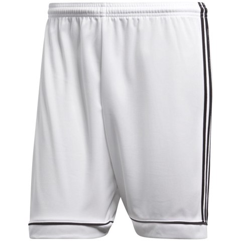 Spodenki dla dzieci adidas Squadra 17 JUNIOR biało-czarne BJ9227/GH1668 Spodenki dla dzieci adidas Squadra 17 JUNIOR biało-czarne BJ9227/GH1668