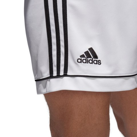 Spodenki dla dzieci adidas Squadra 17 JUNIOR biało-czarne BJ9227/GH1668 Spodenki dla dzieci adidas Squadra 17 JUNIOR biało-czarne BJ9227/GH1668