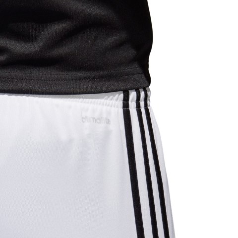 Spodenki dla dzieci adidas Squadra 17 JUNIOR biało-czarne BJ9227/GH1668 Spodenki dla dzieci adidas Squadra 17 JUNIOR biało-czarne BJ9227/GH1668