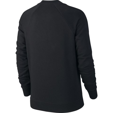 Bluza damska Nike Essentials Crew FLC HBR czarna BV4112 010 Bluza damska Nike Essentials Crew FLC HBR czarna BV4112 010