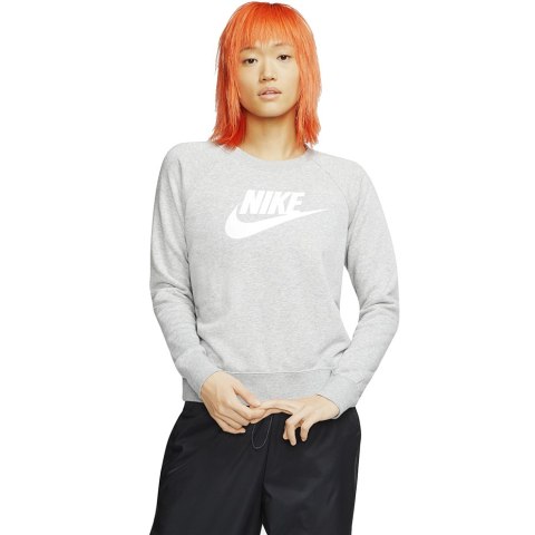 Bluza damska Nike Essentials Crew FLC HBR szara BV4112 063 Bluza damska Nike Essentials Crew FLC HBR szara BV4112 063