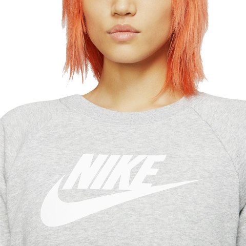 Bluza damska Nike Essentials Crew FLC HBR szara BV4112 063 Bluza damska Nike Essentials Crew FLC HBR szara BV4112 063