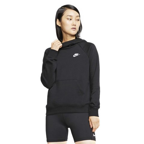 Bluza damska Nike Essentials Fnl Po Flc czarna BV4116 010 Bluza damska Nike Essentials Fnl Po Flc czarna BV4116 010