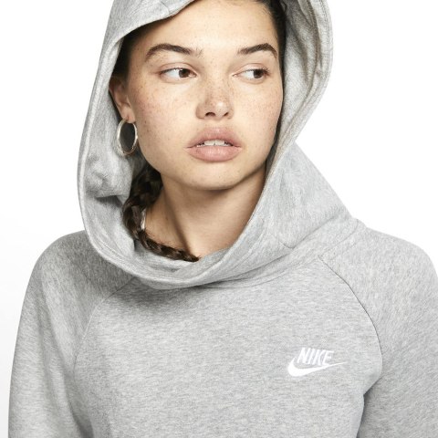Bluza damska Nike Essentials Fnl Po Flc szara BV4116 063 Bluza damska Nike Essentials Fnl Po Flc szara BV4116 063