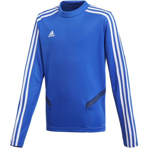 Bluza dla dzieci adidas Tiro 19 Training Top JUNIOR niebieska DT5279 Bluza dla dzieci adidas Tiro 19 Training Top JUNIOR niebieska DT5279