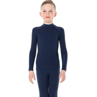 Bluza termoaktywna dla dzieci Brubeck Thermo granatowa LS13640