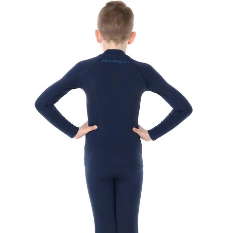 Bluza termoaktywna dla dzieci Brubeck Thermo granatowa LS13640