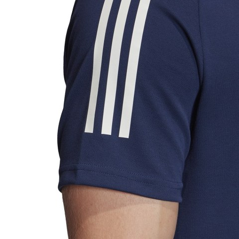 Koszulka męska adidas Condivo 20 Polo granatowo-biała ED9245