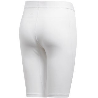 Podspodenki dla dzieci adidas Alphaskin Short Tight białe CW7351