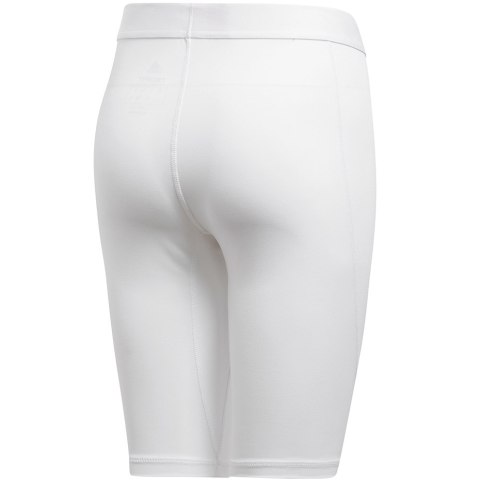 Podspodenki dla dzieci adidas Alphaskin Short Tight białe CW7351