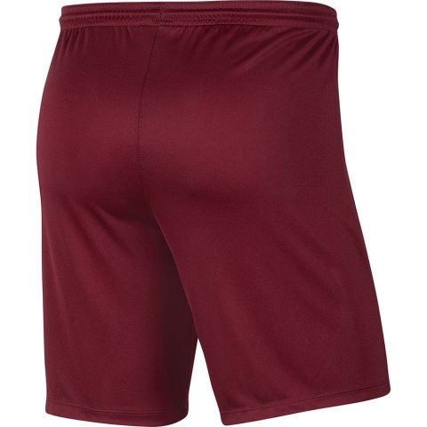 Spodenki dla dzieci Nike Dry Park III NB K bordowe BV6865 677
