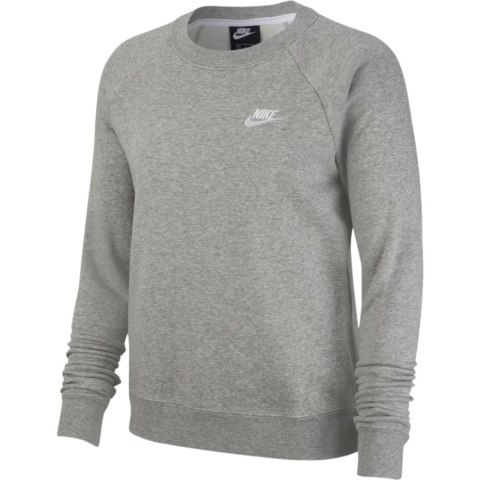Bluza damska Nike Essentials Crew FLC szara BV4110 063 Bluza damska Nike Essentials Crew FLC szara BV4110 063