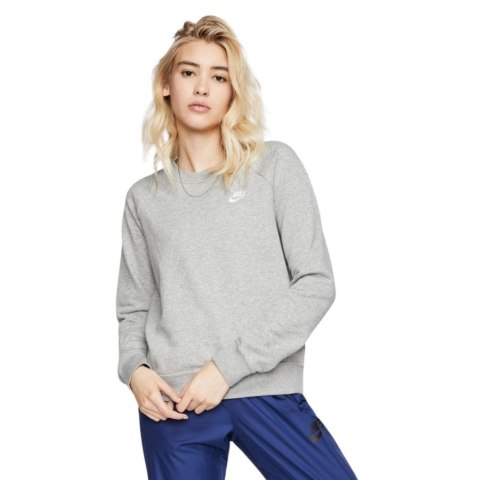 Bluza damska Nike Essentials Crew FLC szara BV4110 063 Bluza damska Nike Essentials Crew FLC szara BV4110 063