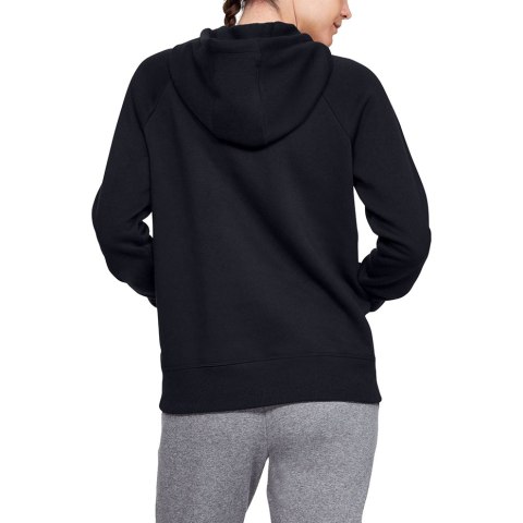 Bluza damska Under Armour Rival Fleece Graphic Hoodie czarna 1348550 001 Bluza damska Under Armour Rival Fleece Graphic Hoodie czarna 1348550 001
