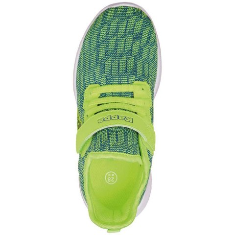 Buty dla dzieci Kappa Gizeh limonkowo-niebieskie 260597K 3360 Buty dla dzieci Kappa Gizeh limonkowo-niebieskie 260597K 3360
