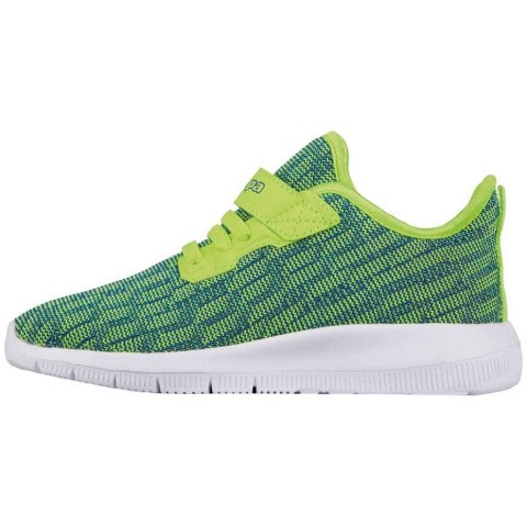 Buty dla dzieci Kappa Gizeh limonkowo-niebieskie 260597K 3360 Buty dla dzieci Kappa Gizeh limonkowo-niebieskie 260597K 3360