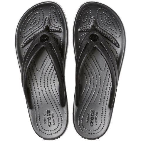 Klapki Crocs Crocband Flip W czarne 206100 001 Klapki Crocs Crocband Flip W czarne 206100 001