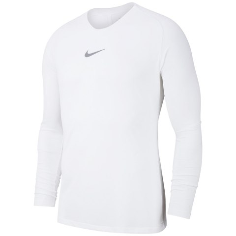 Koszulka dla dzieci Nike Dry Park First Layer JSY LS Junior biała AV2611 100 Koszulka dla dzieci Nike Dry Park First Layer JSY LS Junior biała AV2611 100