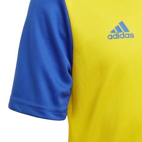 Koszulka dla dzieci adidas Estro 19 Jersey JUNIOR żółto-niebieska FT6681 Koszulka dla dzieci adidas Estro 19 Jersey JUNIOR żółto-niebieska FT6681