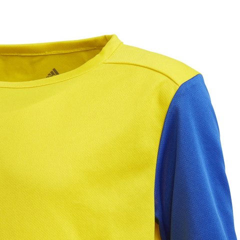 Koszulka dla dzieci adidas Estro 19 Jersey JUNIOR żółto-niebieska FT6681 Koszulka dla dzieci adidas Estro 19 Jersey JUNIOR żółto-niebieska FT6681