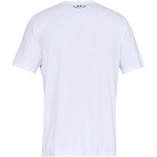Koszulka męska Under Armour Sportstyle Left Chest SS biała 1326799 100
