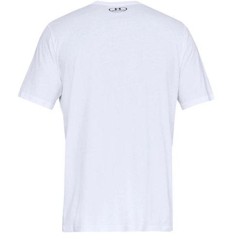Koszulka męska Under Armour Sportstyle Left Chest SS biała 1326799 100 Koszulka męska Under Armour Sportstyle Left Chest SS biała 1326799 100