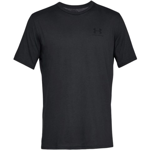Koszulka męska Under Armour Sportstyle Left Chest SS czarna 1326799 001 Koszulka męska Under Armour Sportstyle Left Chest SS czarna 1326799 001