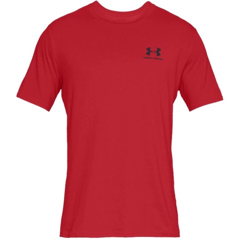 Koszulka męska Under Armour Sportstyle Left Chest SS czerwona 1326799 600 Koszulka męska Under Armour Sportstyle Left Chest SS czerwona 1326799 600