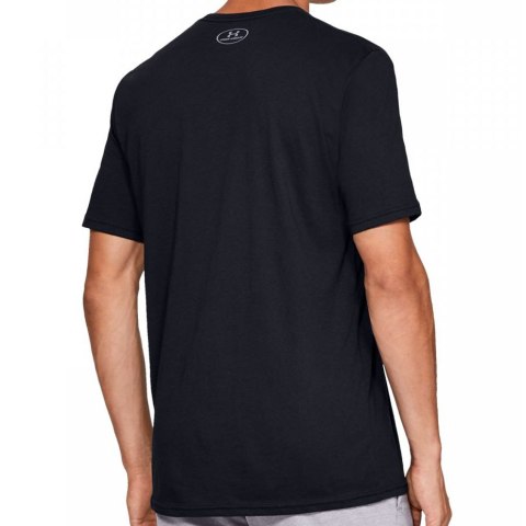 Koszulka męska Under Armour Sportstyle Logo SS czarna 1329590 001 Koszulka męska Under Armour Sportstyle Logo SS czarna 1329590 001
