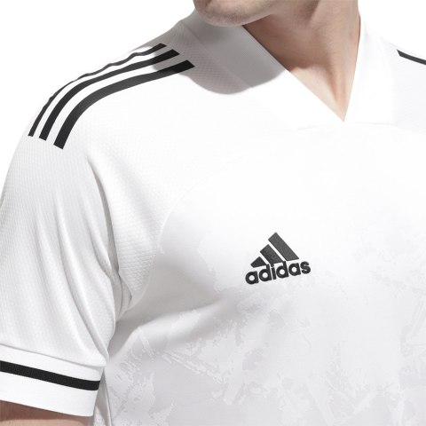 Koszulka męska adidas Condivo 20 Jersey biała FT7255 Koszulka męska adidas Condivo 20 Jersey biała FT7255