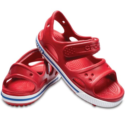 Sandały dla dzieci Crocs Crocband II Sandal PS Kids czerwono-niebieskie 14854 6OE Sandały dla dzieci Crocs Crocband II Sandal PS Kids czerwono-niebieskie 14854 6OE