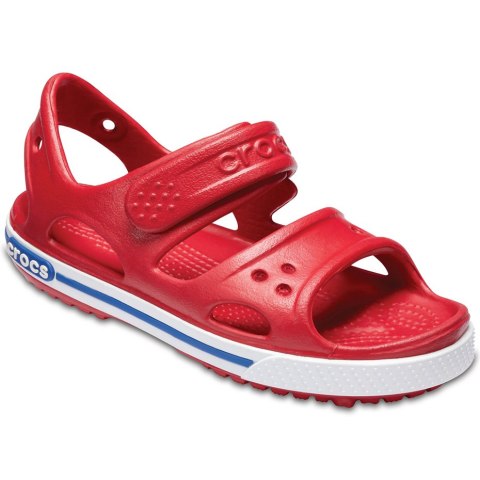 Sandały dla dzieci Crocs Crocband II Sandal PS Kids czerwono-niebieskie 14854 6OE Sandały dla dzieci Crocs Crocband II Sandal PS Kids czerwono-niebieskie 14854 6OE