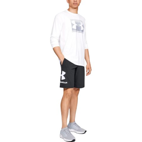 Spodenki męskie Under Armour Sportstyle Cotton Logo czarne 1329300 001 Spodenki męskie Under Armour Sportstyle Cotton Logo czarne 1329300 001