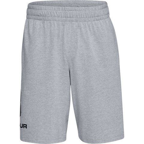 Spodenki męskie Under Armour Sportstyle Cotton Logo szare 1329300 035 Spodenki męskie Under Armour Sportstyle Cotton Logo szare 1329300 035