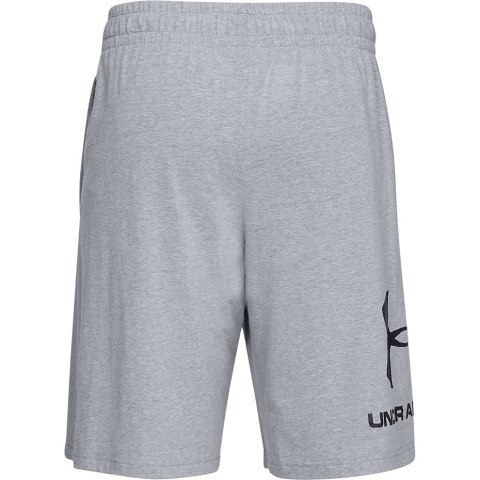 Spodenki męskie Under Armour Sportstyle Cotton Logo szare 1329300 035 Spodenki męskie Under Armour Sportstyle Cotton Logo szare 1329300 035