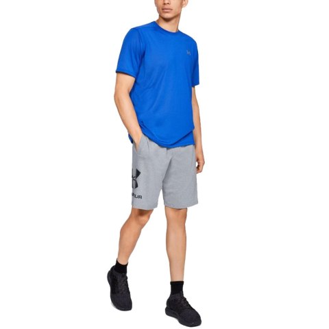 Spodenki męskie Under Armour Sportstyle Cotton Logo szare 1329300 035 Spodenki męskie Under Armour Sportstyle Cotton Logo szare 1329300 035